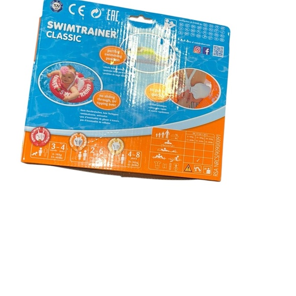 New Fred's Swim Academy Swimtrainer classic Age 2-6 orange - Picture 2 of 2